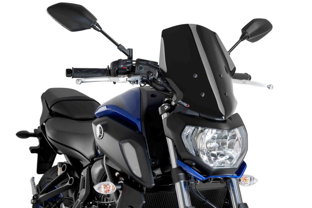 PUIG 9667N New Generation Touring  passend fuer YAMAHA MT-07 Schwarz