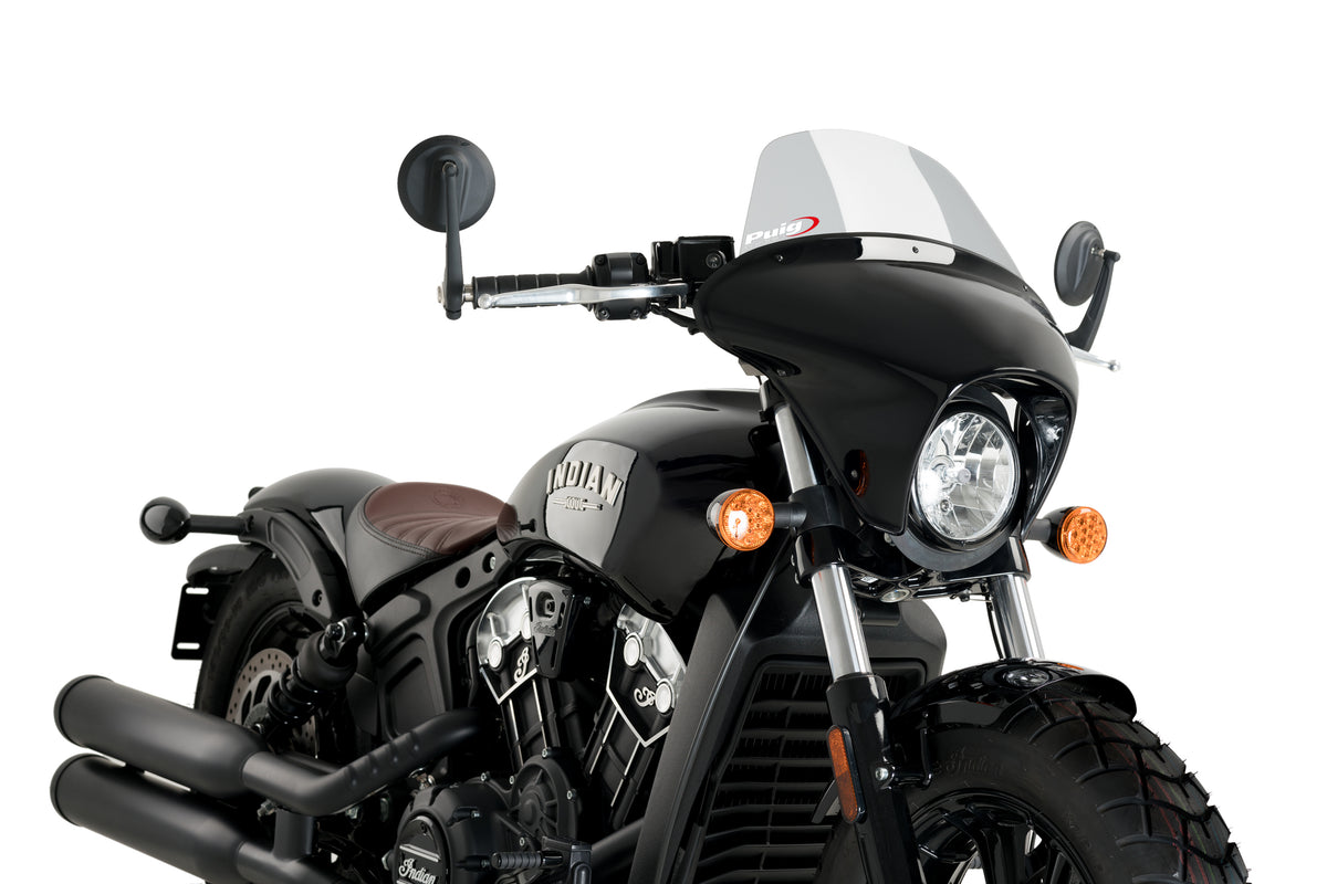 PUIG 21074H Touring Batwing SML  passend fuer INDIAN SCOUT BOBBER Getönt