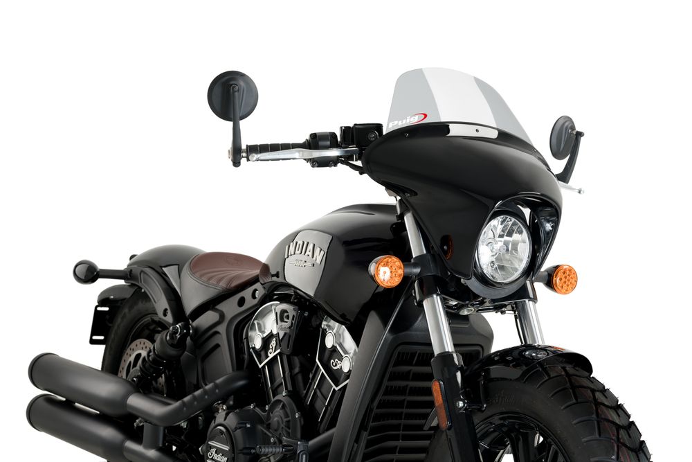 PUIG 21074H Touring Batwing SML  passend fuer INDIAN SCOUT BOBBER Getönt