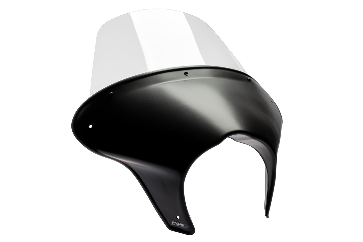 PUIG 21076W Touring Batwing SML  passend fuer KAWASAKI VULCAN S Transparent