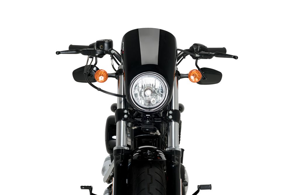 PUIG 21084N Anarchy  passend fuer HARLEY DAVIDSON SPORTSTER FORTY-EIGHT XL1200X Schwarz