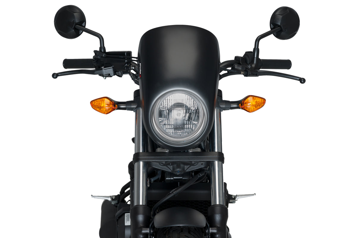 PUIG 21086J Anarchy  passend fuer HONDA CMX 500 REBEL Mattschwarz
