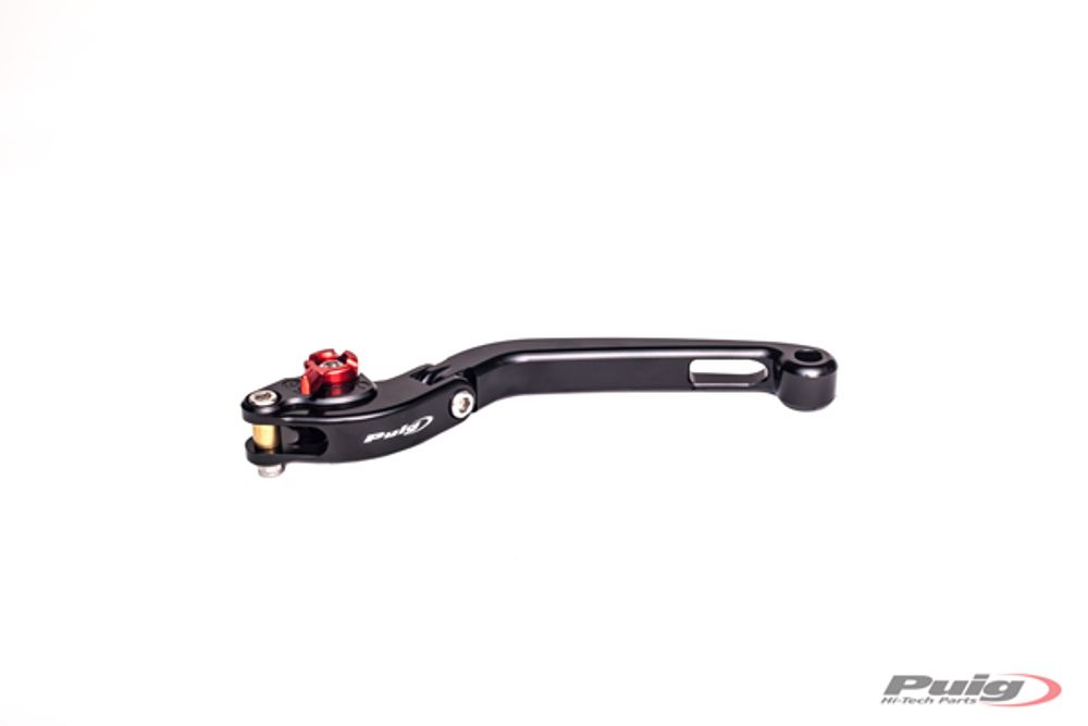 PUIG 210NR Hebel 3.0.  passend fuer KAWASAKI KLE500 Rot