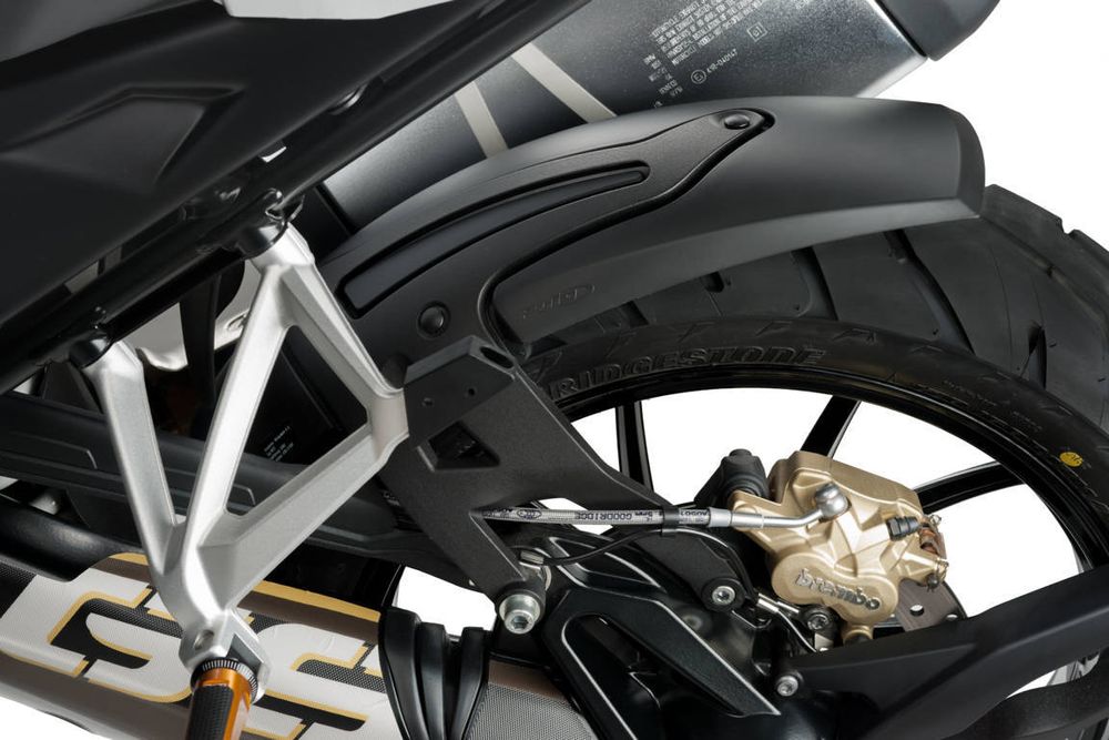 PUIG 1947J Hinterradabdeckungen   passend fuer BMW R1200GS Mattschwarz