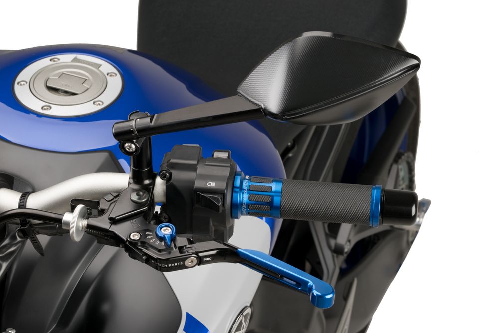 PUIG 21125N Rückspiegel Top-Tech I  passend fuer KAWASAKI Z750 Schwarz