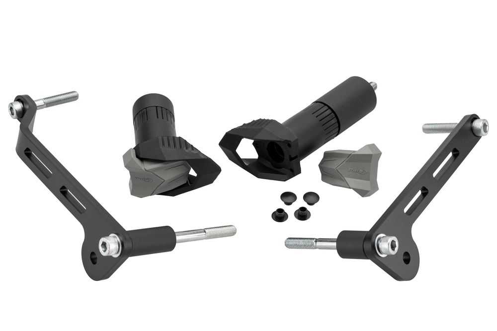 PUIG 21131N Sturzpads R19  passend fuer TRIUMPH SPEED TRIPLE 1200 RR Schwarz