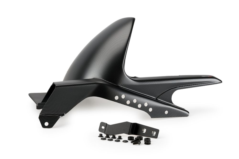 PUIG 21146C Hinterradabdeckungen   passend fuer HONDA CB500F Carbon look