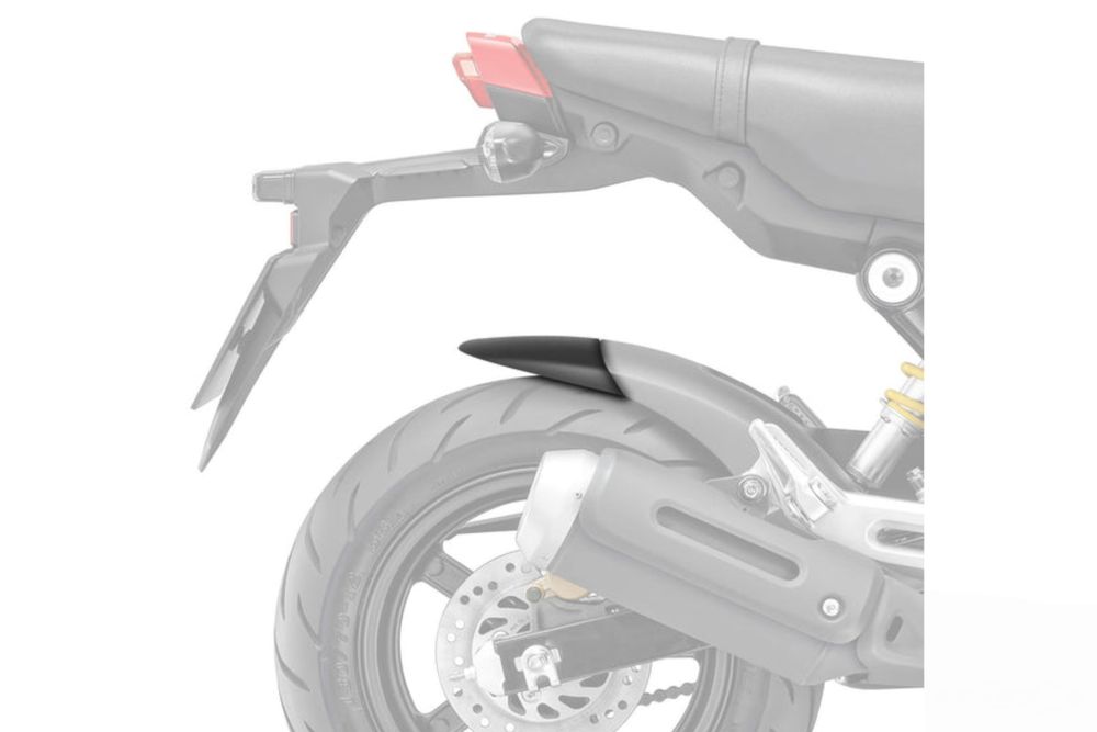 PUIG 21156J Kotflügelverlängerung  passend fuer HONDA MSX125 GROM Mattschwarz