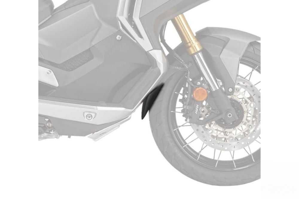 PUIG 21165N Verlängerung des vorderen Schutzblechs  passend fuer HONDA FORZA 750 Schwarz