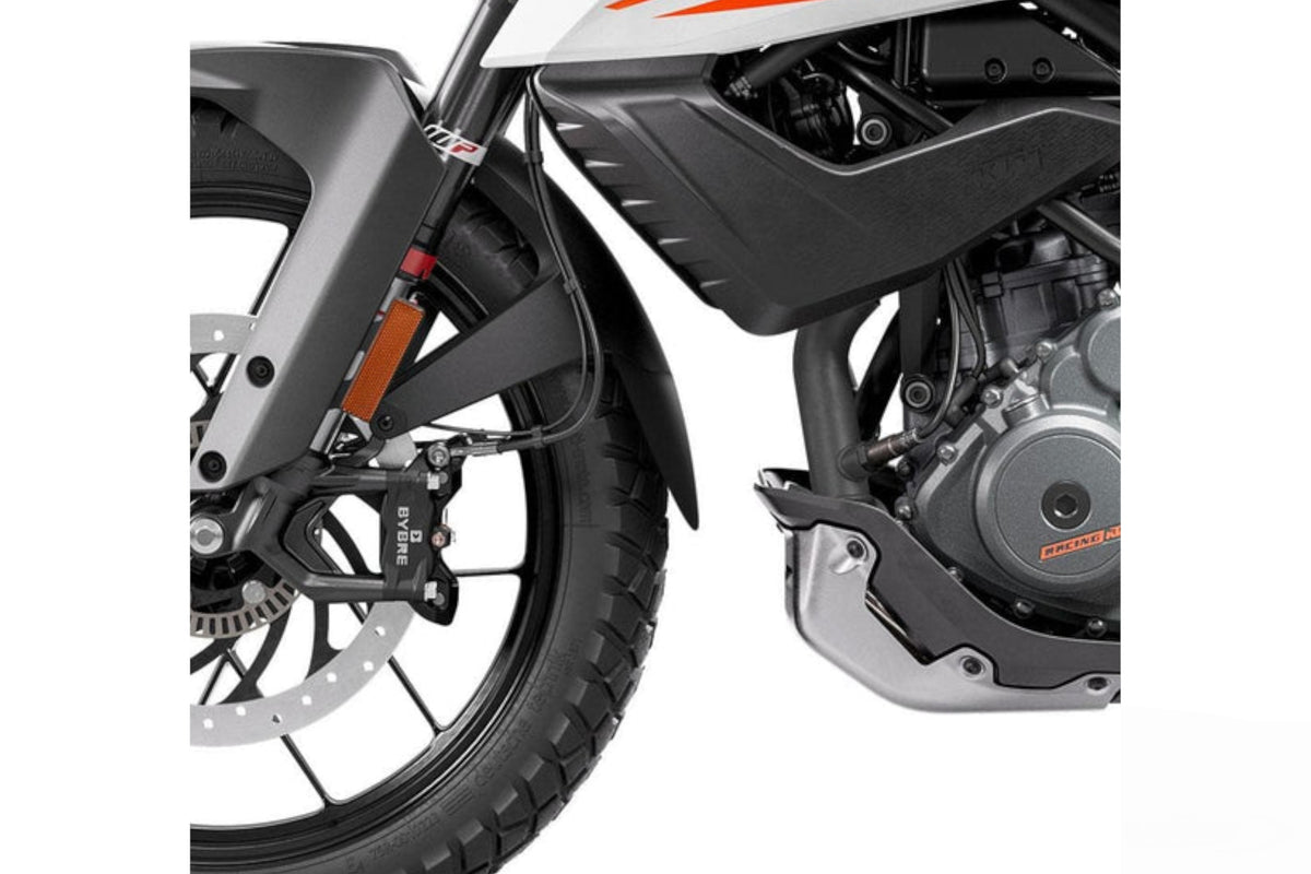 PUIG 21168N Verlängerung des vorderen Schutzblechs  passend fuer KTM 390 ADVENTURE Schwarz