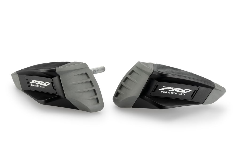 PUIG 21222N Sturzpads PRO 2.0  passend fuer KAWASAKI ZX-6R NINJA Schwarz