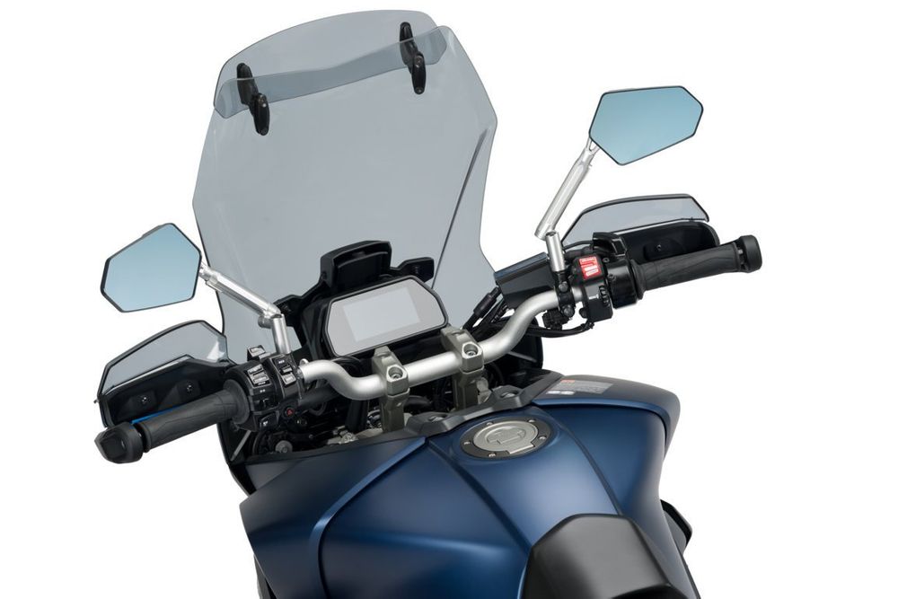 PUIG 010NN Explorer Rückspiegel  passend fuer KAWASAKI Z750 Schwarz