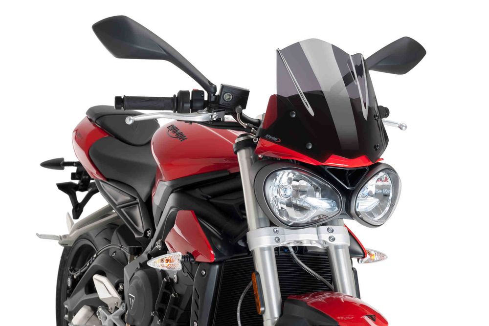 PUIG 9999F New Generation Sport  passend fuer TRIUMPH STREET TRIPLE 765 S Stark getönt