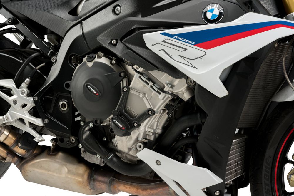 PUIG 21502N Motorschutzhauben Track für Championship  passend fuer BMW S1000R Schwarz