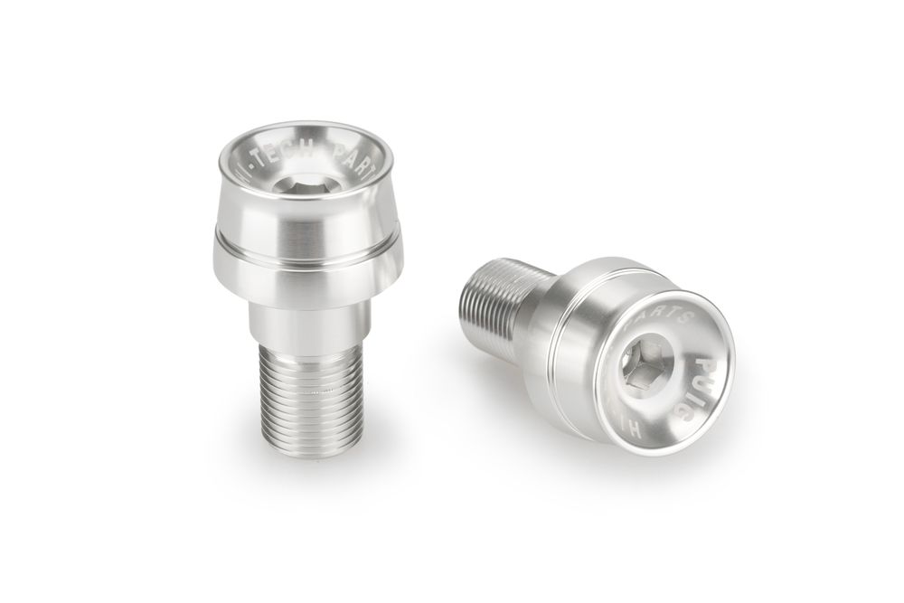 PUIG 21292P Lenkerenden Speed  passend fuer YAMAHA T-MAX 560 TECH MAX Silber