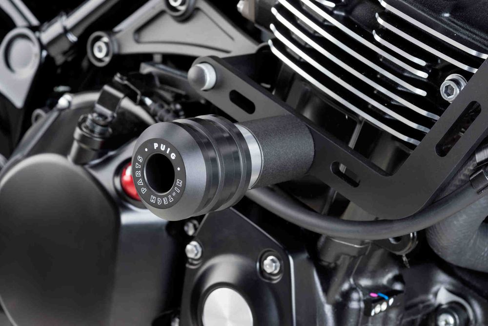 PUIG 9598N Sturzpads Vintage  passend fuer KAWASAKI Z900RS Schwarz