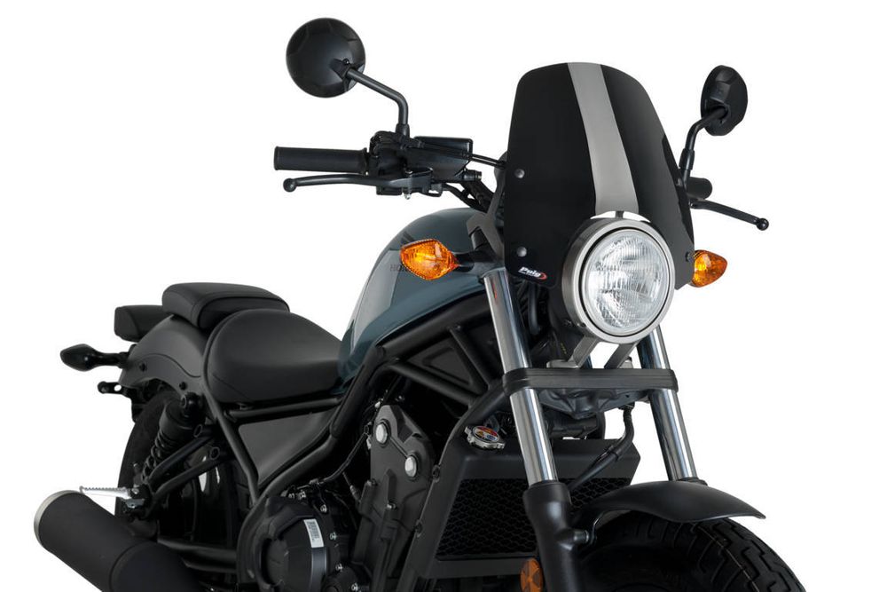 PUIG 3829N New Generation Sport  passend fuer HONDA CMX 500 REBEL Schwarz
