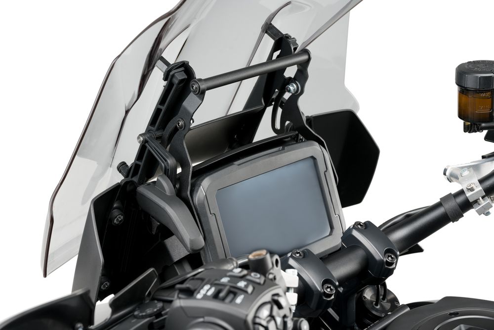 PUIG 21334N Verstärkungsstütze  passend fuer HARLEY DAVIDSON PAN AMERICA SPECIAL RA1250S Schwarz