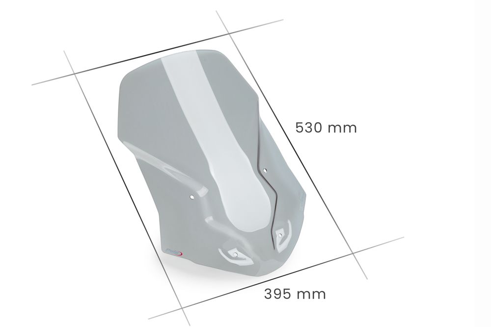 PUIG 21336H Tourenscheibe  passend fuer TRIUMPH TIGER 1200 GT Getönt