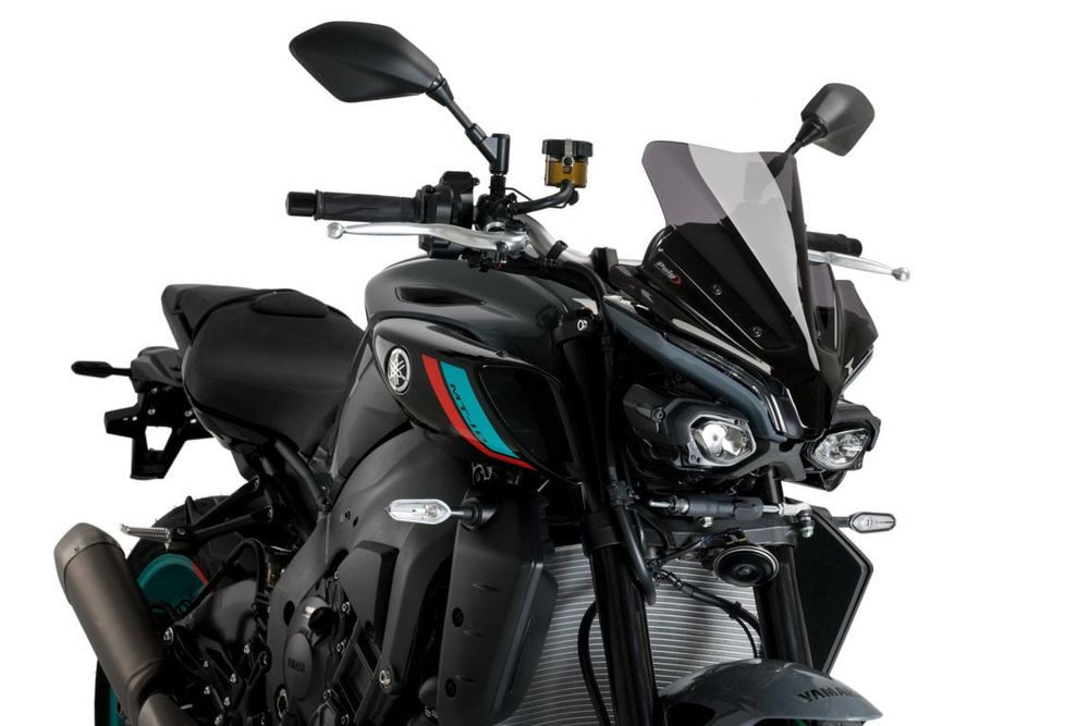 PUIG 21361F New Generation Sport  passend fuer YAMAHA MT-10 Stark getönt