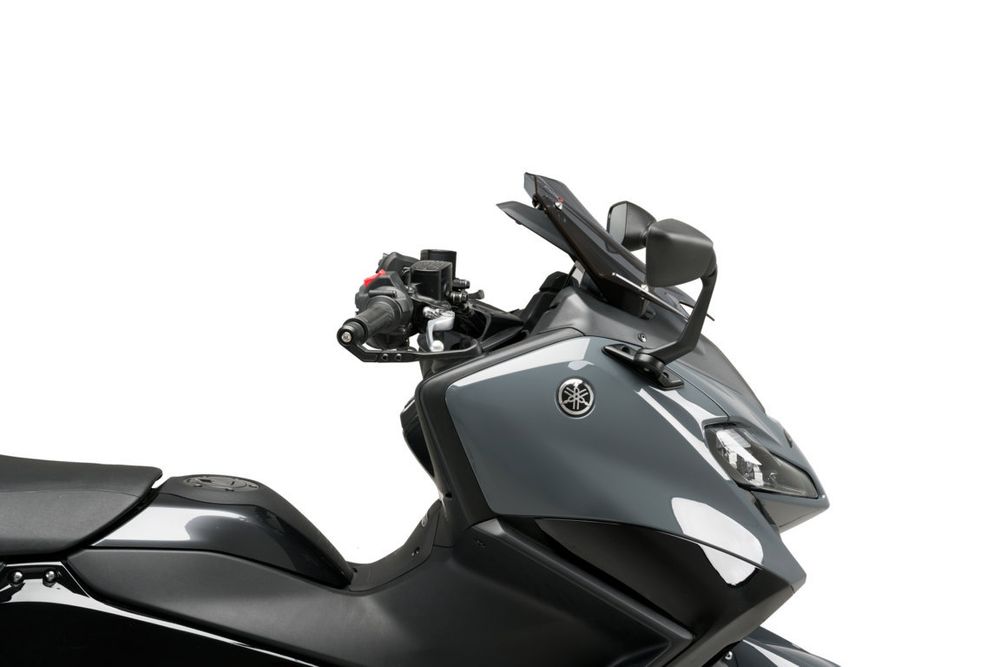 PUIG 21269N Windschutzscheibe V-Tech Line Sport  passend fuer YAMAHA T-MAX 560 TECH MAX Schwarz
