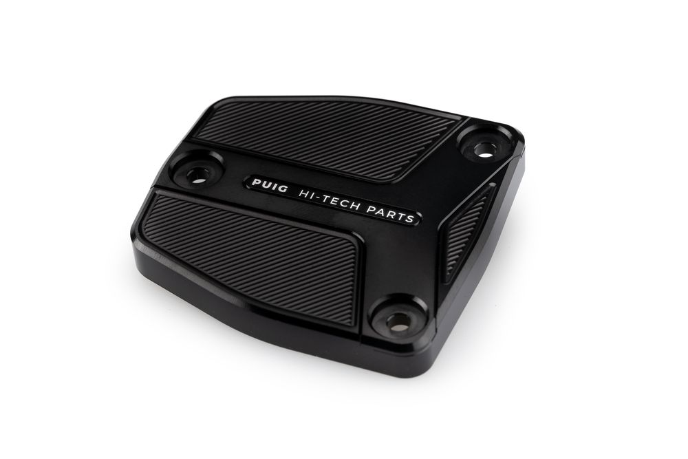 PUIG 21386N Vorderer Bremsflüssigkeitsbehälterdeckel  passend fuer HARLEY DAVIDSON SPORTSTER S RH1250S Schwarz