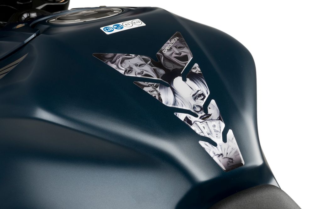 PUIG 21433N Scary Tankschutz  passend fuer HONDA NT650V DEAUVILLE Schwarz