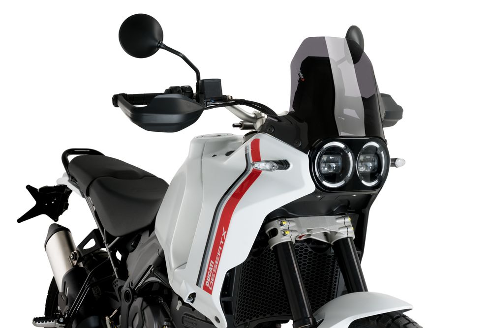 PUIG 21448F Sportscheibe  passend fuer DUCATI DESERT X Stark getönt