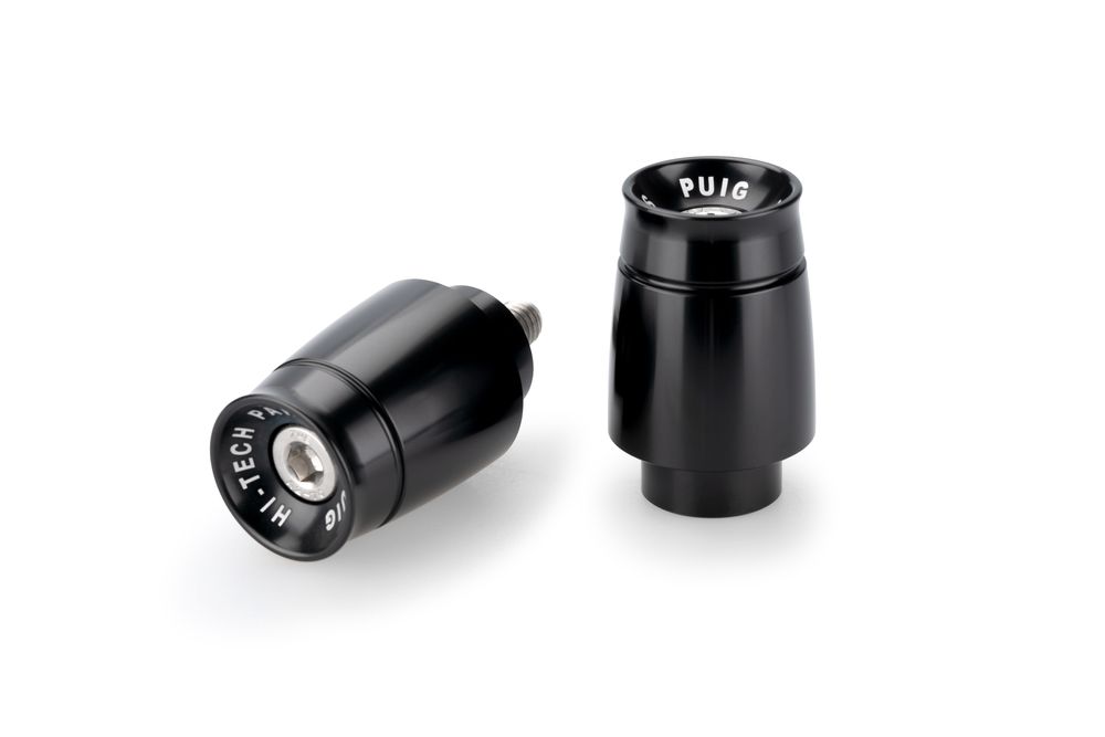 PUIG 21449N Lenkerenden Sport  passend fuer YAMAHA MT-07 TRACER Schwarz
