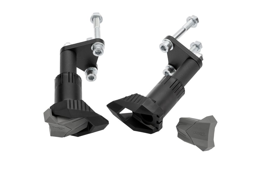 PUIG 21494N Sturzpads R19  passend fuer HONDA XL750 TRANSALP Schwarz