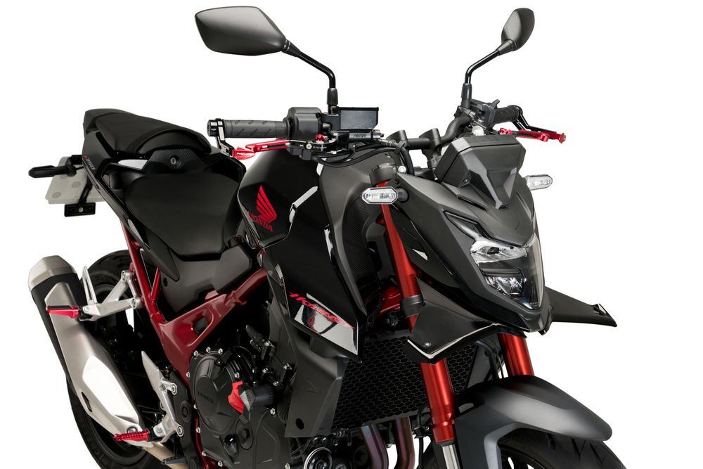 PUIG 21519N Naked Front Spoiler  passend fuer HONDA CB750 HORNET Schwarz