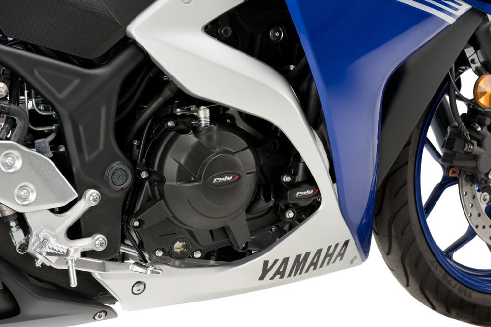 PUIG 21520N Motorschutzhauben  passend fuer YAMAHA MT-125 Schwarz