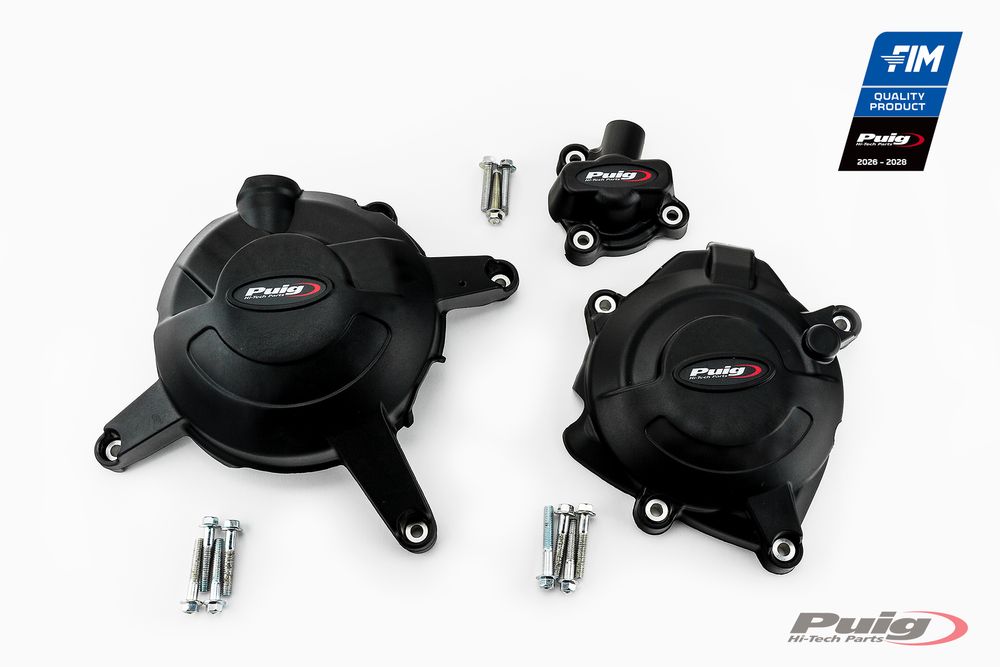 PUIG 21520N Motorschutzhauben  passend fuer YAMAHA MT-125 Schwarz