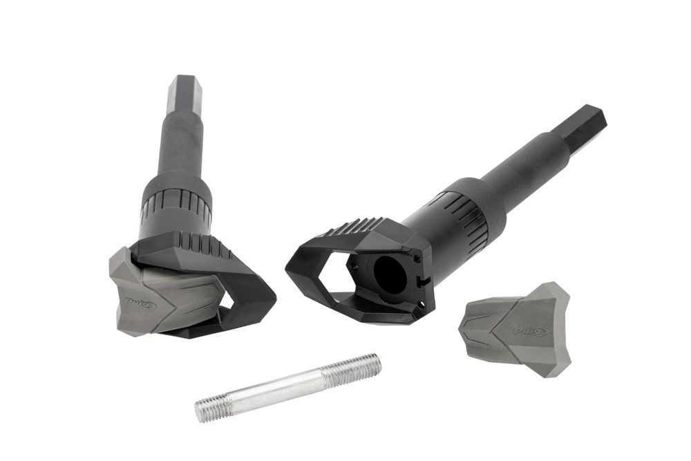 PUIG 21535N Sturzpads R19  passend fuer ZONTES 350R Schwarz