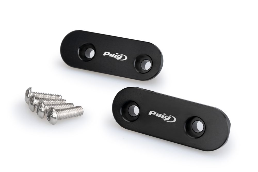 PUIG 21562N Rückspiegel Kappen  passend fuer BMW S1000RR Schwarz