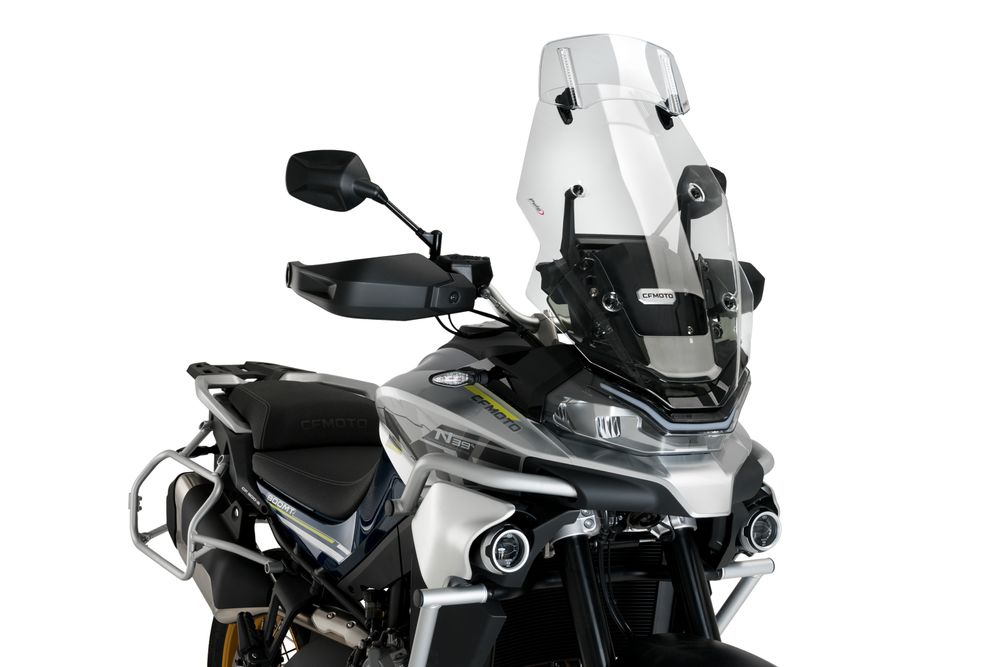 PUIG 21595H Tourenscheibe mit Spoilerscheibe  passend fuer CFMOTO 800MT SPORT Getönt