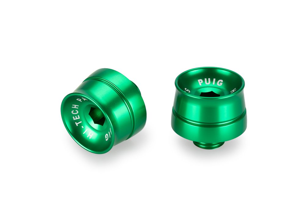 PUIG 21602V Lenkerenden Speed  passend fuer CFMOTO 650 NK Grün
