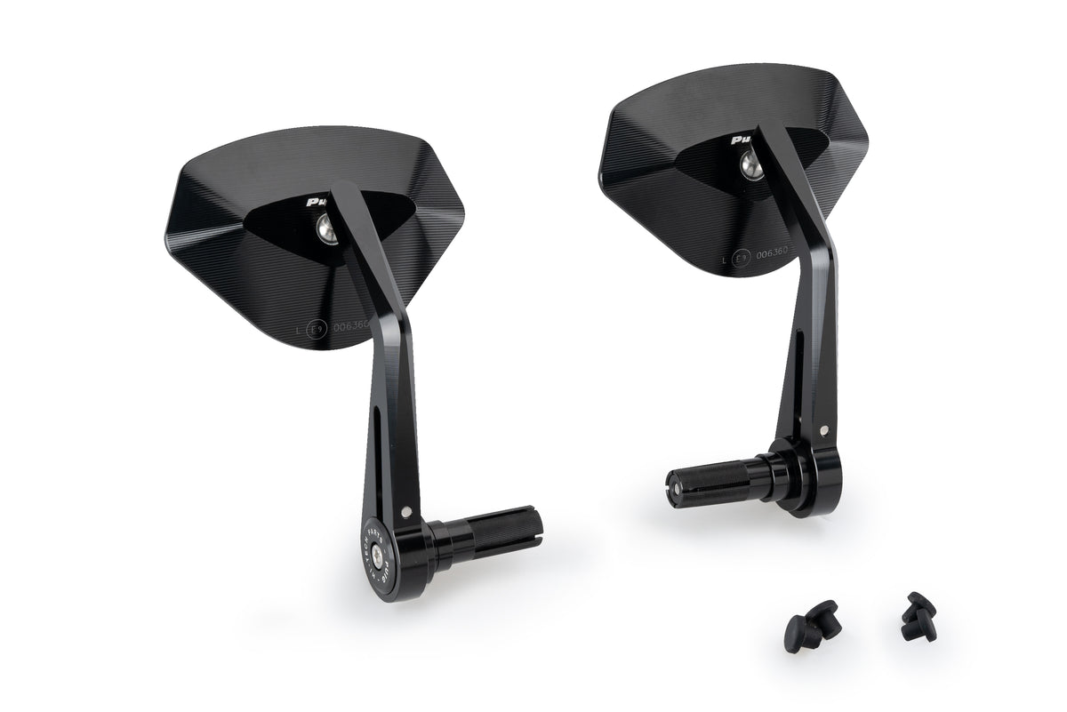 PUIG 21618N Hi-Tech V Rückspiegel  passend fuer YAMAHA XJR1300 Schwarz