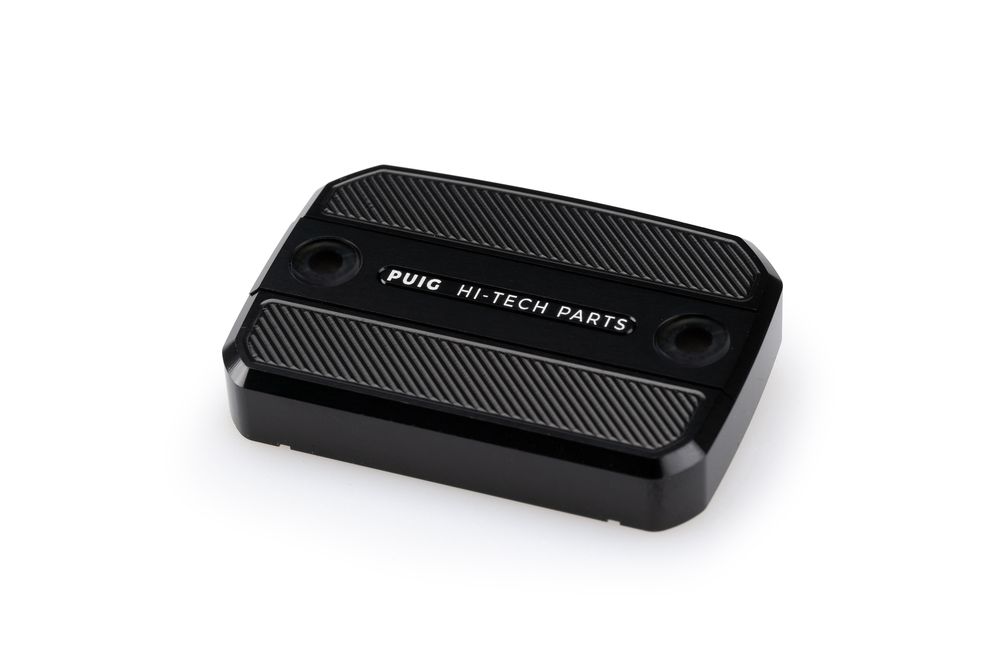 PUIG 21716N Vorderer Bremsflüssigkeitsbehälterdeckel  passend fuer DUCATI SCRAMBLER FULL THROTTLE Schwarz
