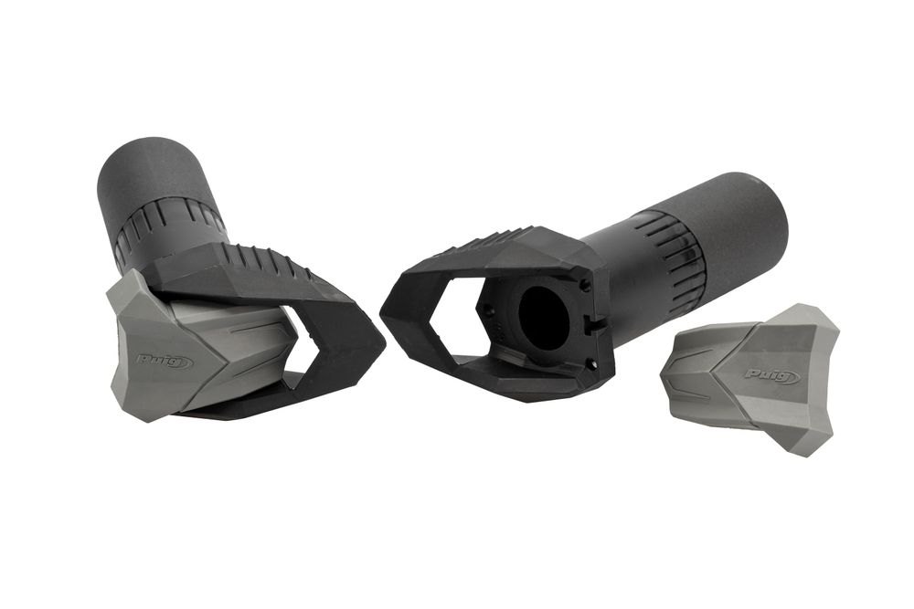 PUIG 21746N Sturzpads R19  passend fuer KEEWAY M502N Schwarz