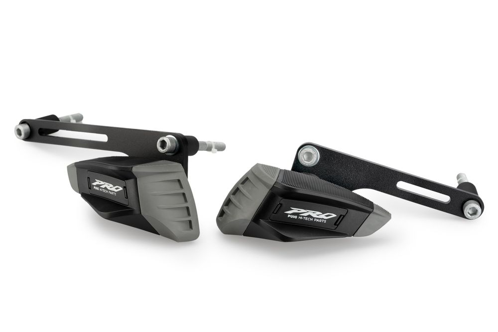PUIG 21747N Sturzpads PRO 2.0  passend fuer YAMAHA MT-03 Schwarz
