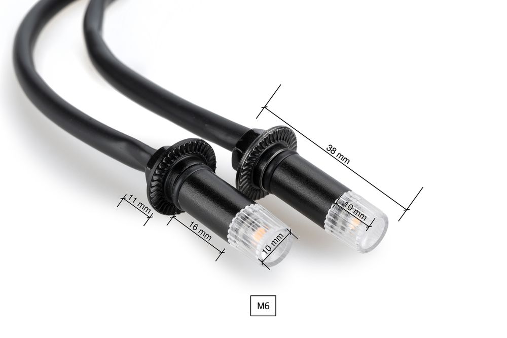 PUIG 21749N Tab Blinkerset  passend fuer YAMAHA YZF-R1 Schwarz