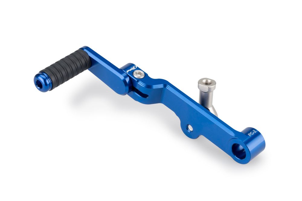 PUIG 21779A Verstellbares Gangschaltpedal  passend fuer YAMAHA XSR700 Blau