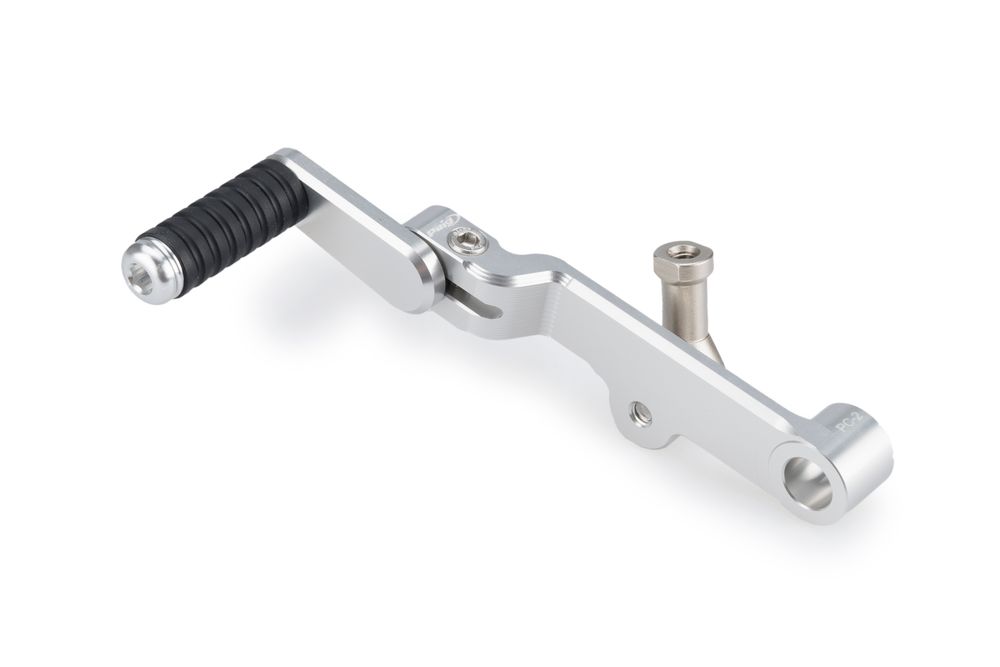 PUIG 21779P Verstellbares Gangschaltpedal  passend fuer YAMAHA XSR700 Silber