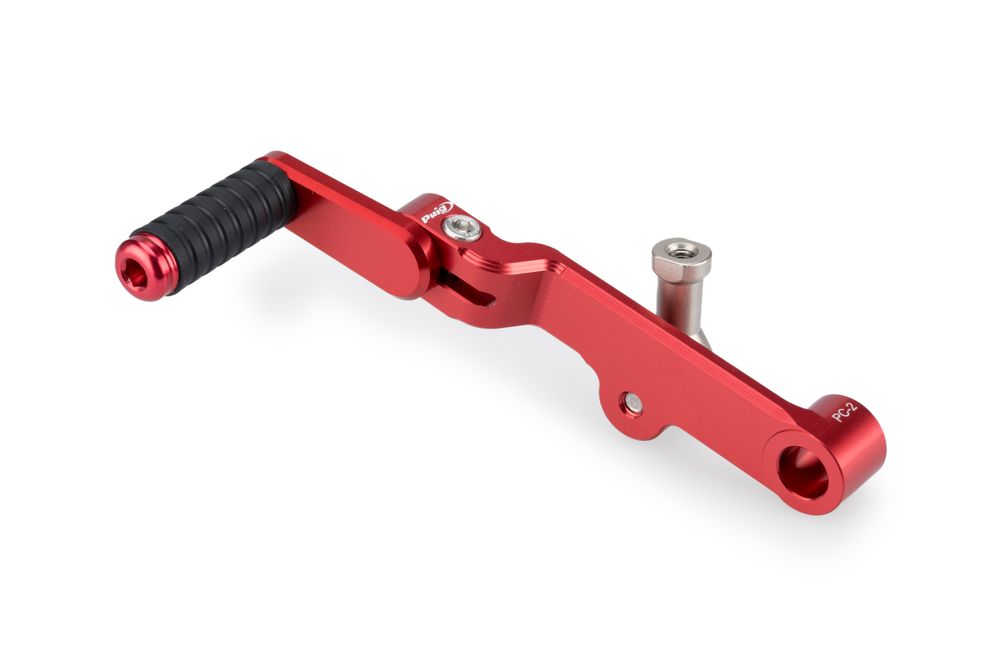 PUIG 21779R Verstellbares Gangschaltpedal  passend fuer YAMAHA XSR700 Rot