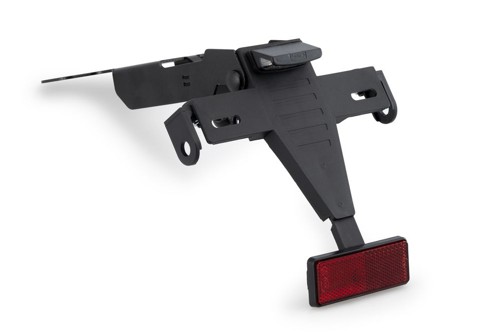 PUIG 21789N Kennzeichenhalters  passend fuer HONDA MSX125 GROM Schwarz