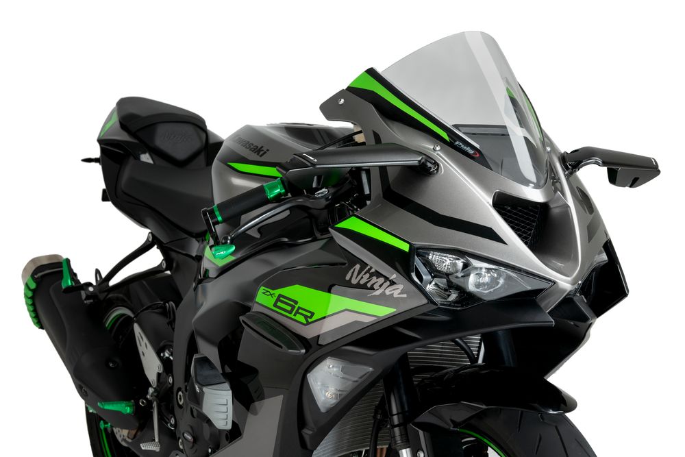 PUIG 21831S Z-Racing Scheibe  passend fuer KAWASAKI ZX-6R NINJA Graphics