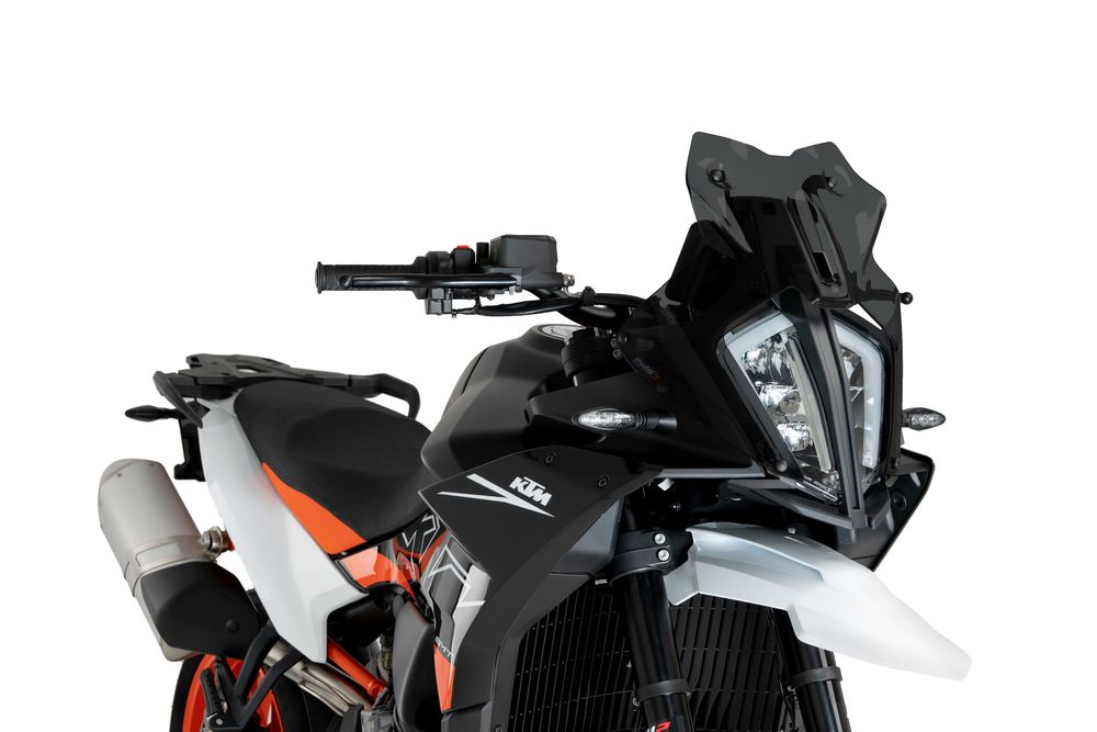 PUIG 21868F Sportscheibe  passend fuer KTM 890 SMT Stark getönt