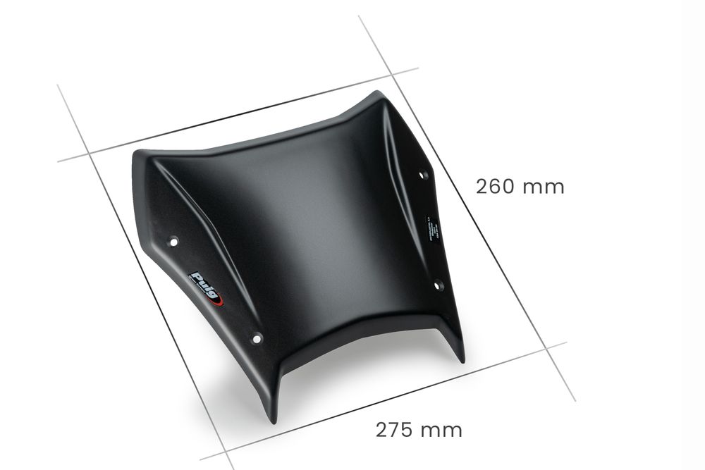 PUIG 21897J New Generation Sport Plus  passend fuer BMW R1300GS ADVENTURE Mattschwarz