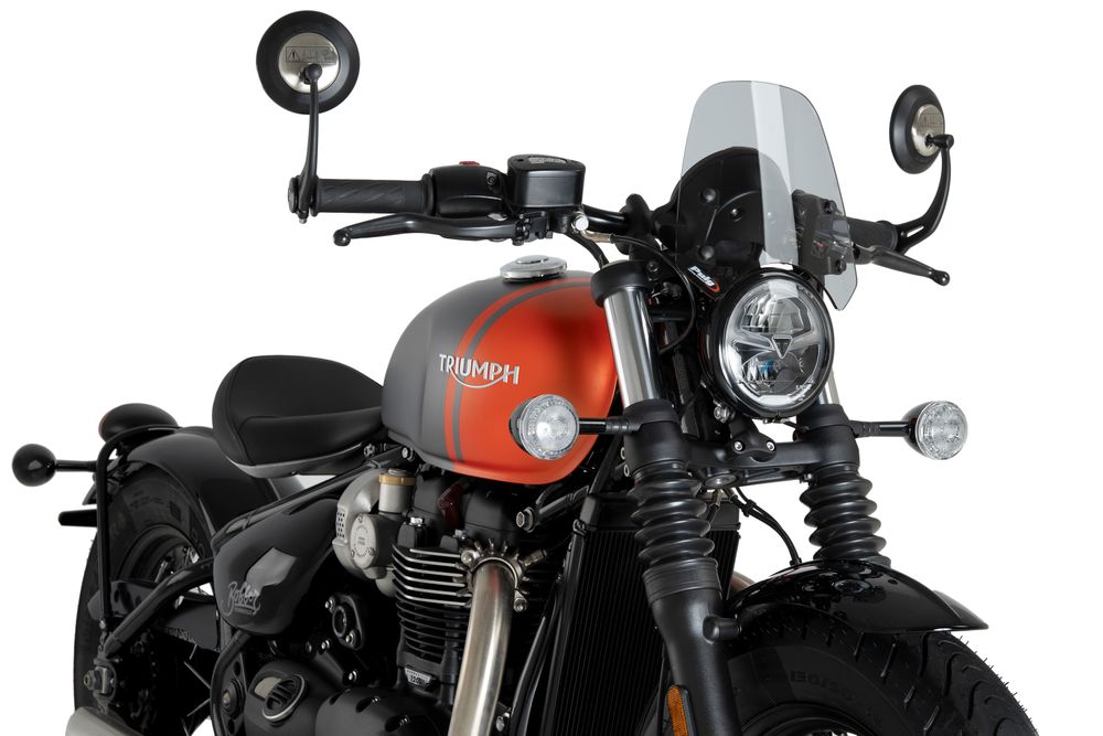 PUIG 21925H New Generation Sport  passend fuer TRIUMPH BONNEVILLE BOBBER Getönt